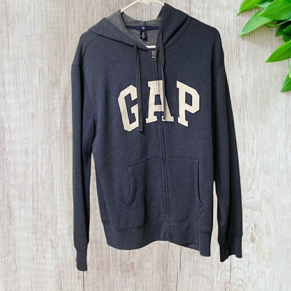GAP Full Zip Hoodie Med